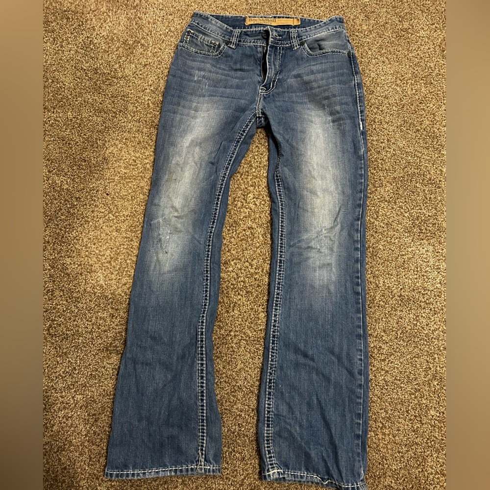 Rock and roll cowboy jeans